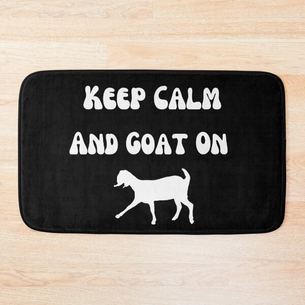 Item preview, Keep Calm and Goat On designed and sold by CritterCapers.