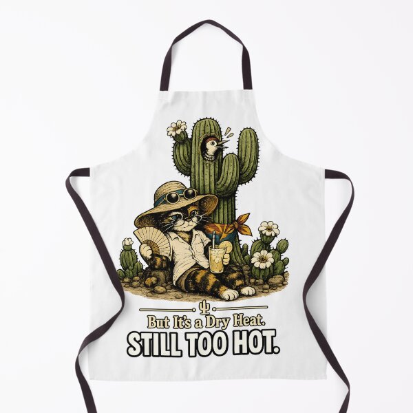 Item preview, Unbothered in Arizona — Desert Cat Cactus Humor Gift designed and sold by Martin's_Design.