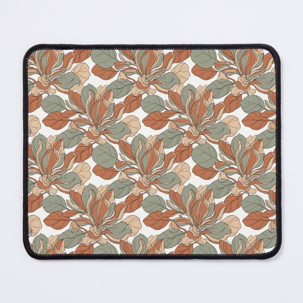 Item preview, Retro Magnolia Seamless Floral Pattern designed and sold by SplashTastic.