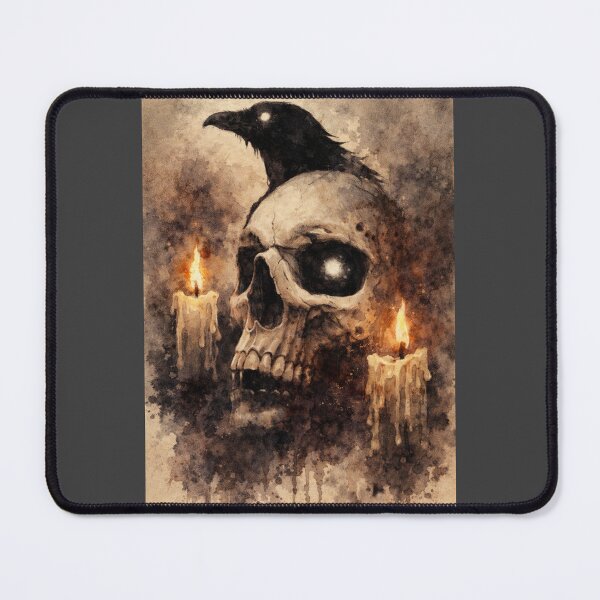 Item preview, The crow and its candles designed and sold by ReachNoble.