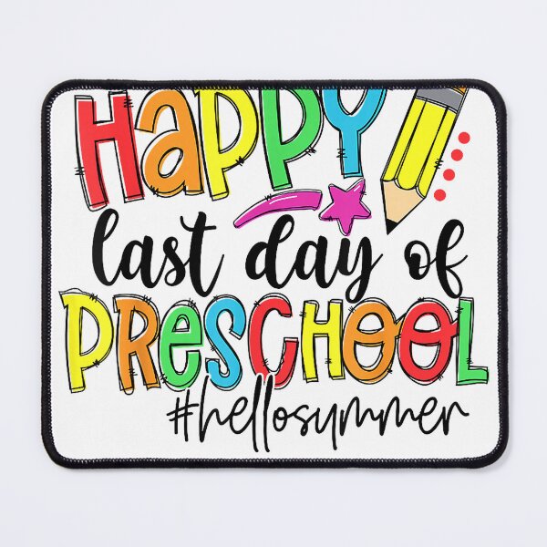 Item preview, Happy Last Day of School Preschool Teacher Hello Summer T-Shirt designed and sold by RKdrawings.