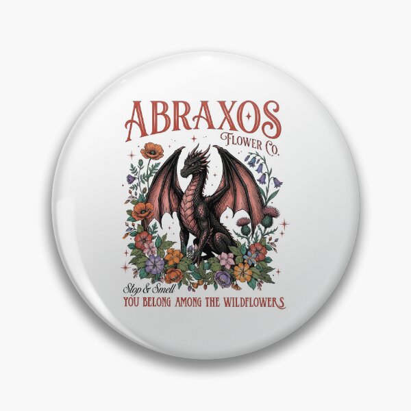 Item preview, Abraxos Flower Co Dragon designed and sold by vintagearttee.