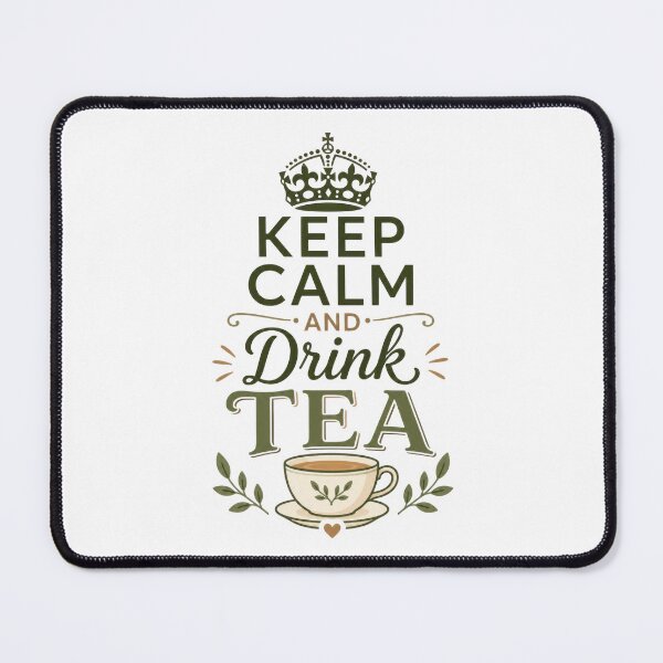 Item preview, Keep Calm and Drink Tea Cute Tea Lover Gift designed and sold by INVITOARTE.