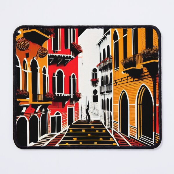 Item preview, Retro Venice Street Pop Art Illustration designed and sold by AlxVel.