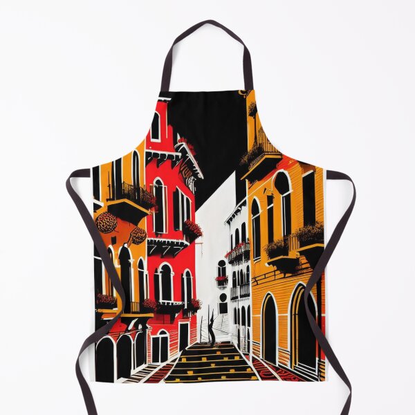 Item preview, Retro Venice Street Pop Art Illustration designed and sold by AlxVel.