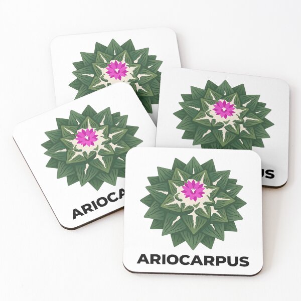 Item preview, Minimalist Ariocarpus Cactus Sharp Typography Graphic designed and sold by GreenDivisionJP.