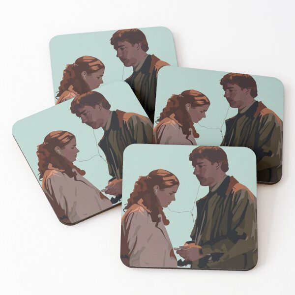 Item preview, Jim and pam cute designed and sold by ItsAllYellow.