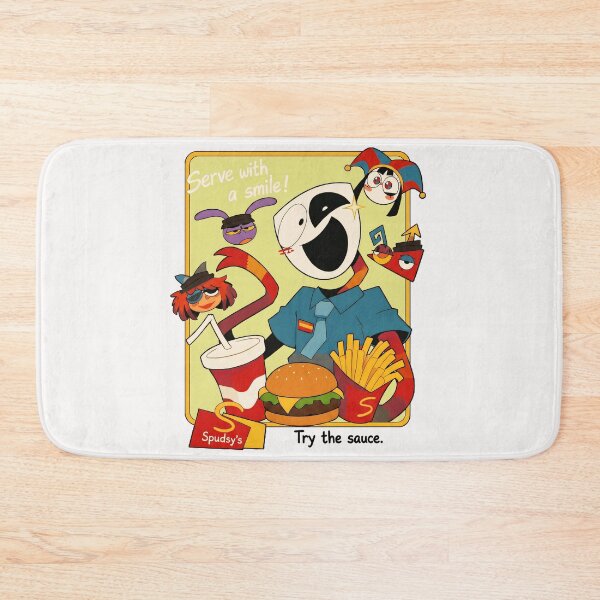 Item preview, Spudsy's Serve With A Smile Try The Sauce Digital Circus Fast Food designed and sold by SeraXYZ.