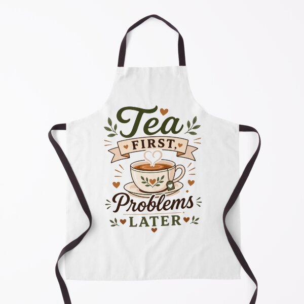 Item preview, Tea First Problems Later Cute Tea Lover Gift designed and sold by INVITOARTE.