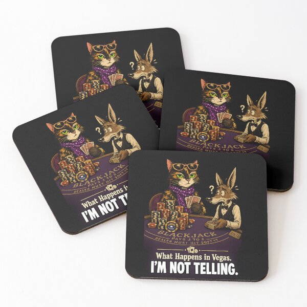 Item preview, Unbothered in Nevada — Blackjack Cat Vegas Humor Gift designed and sold by Martin's_Design.