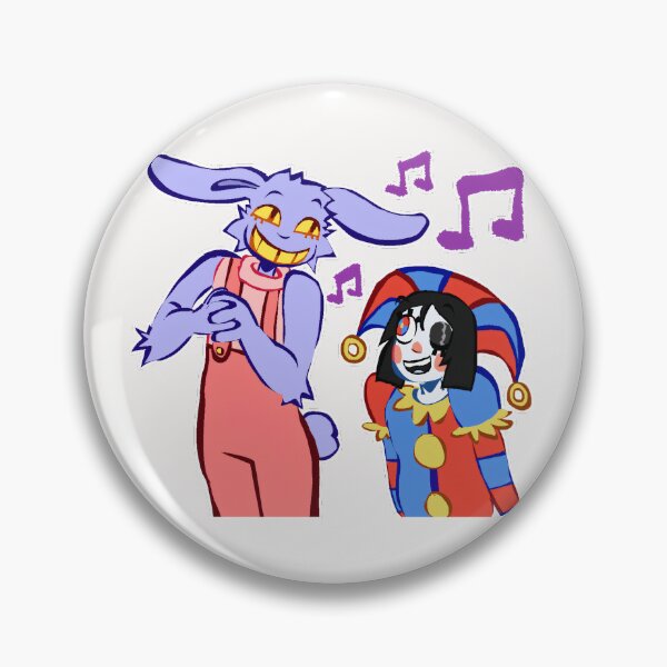 Item preview, Creepy Jester And Rabbit Indie Horror Characters designed and sold by SeraXYZ.