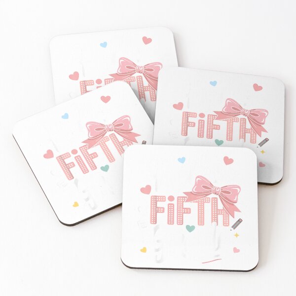 Item preview, Hello Fifth Grade First Day of School Coquette Bow Teacher T-Shirt designed and sold by RKdrawings.