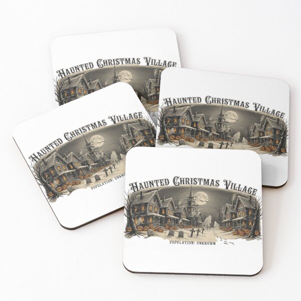 Item preview, Haunted Christmas Halloween Village Population Unknown Vintage designed and sold by CF_VintageDesign.