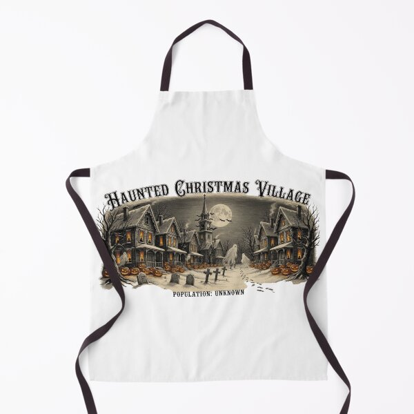 Item preview, Haunted Christmas Halloween Village Population Unknown Vintage designed and sold by CF_VintageDesign.