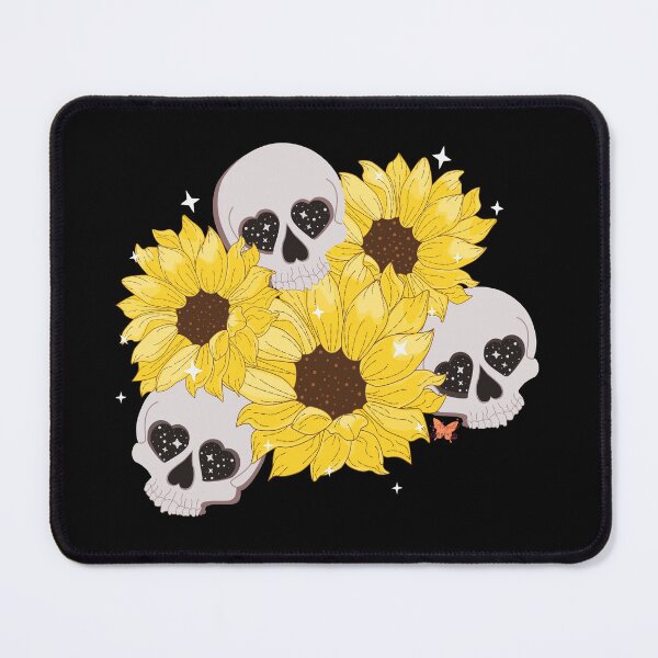 Item preview, Sunflower Skulls designed and sold by AngelicMariposa.