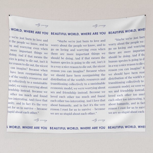 Item preview, Beautiful World Where Are You designed and sold by danielzenas.