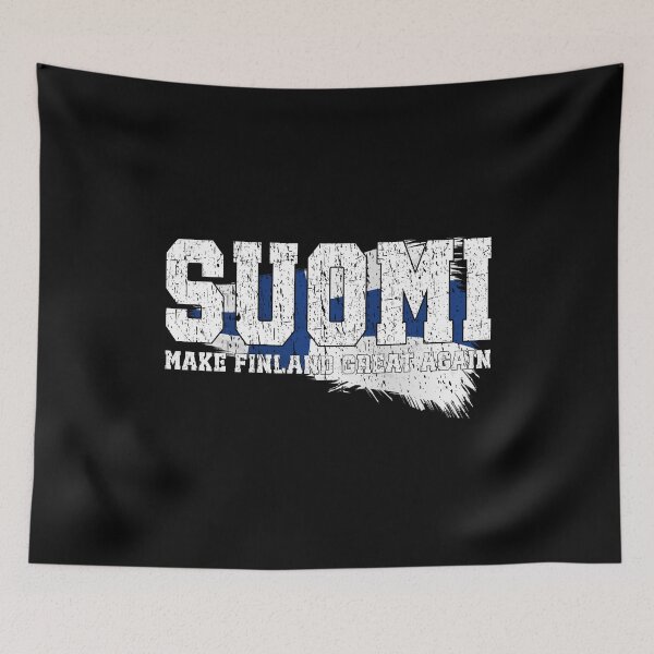 Item preview, Suomi Make Finland Great Again Retro Distressed Flag designed and sold by Jt41.