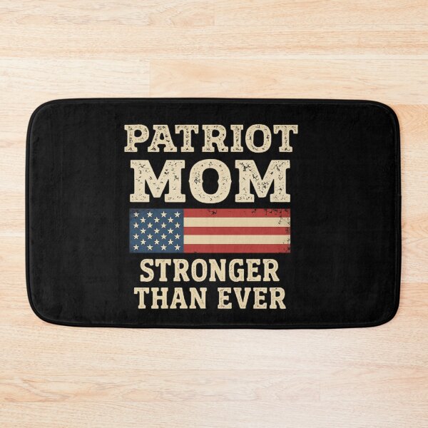 Item preview, Patriot Mom – Stronger Than Ever American Flag designed and sold by LuloCreative.
