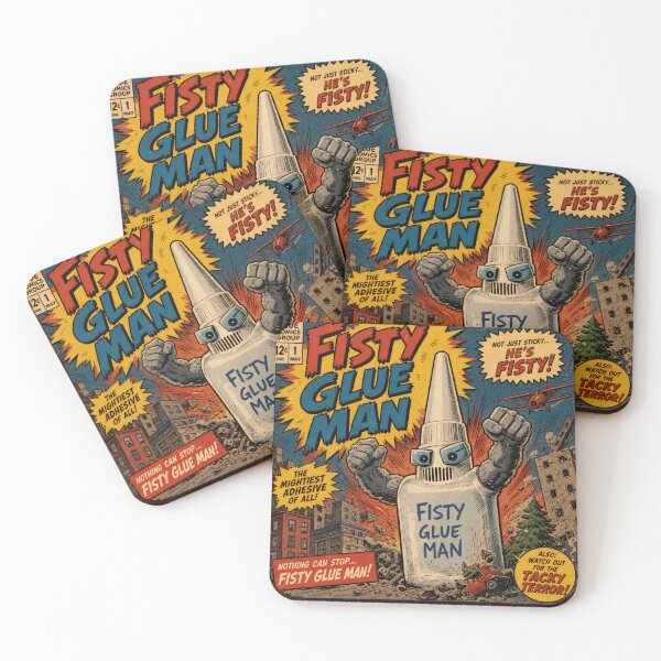 Item preview, Fisty Glue Man designed and sold by FattyMcGee.