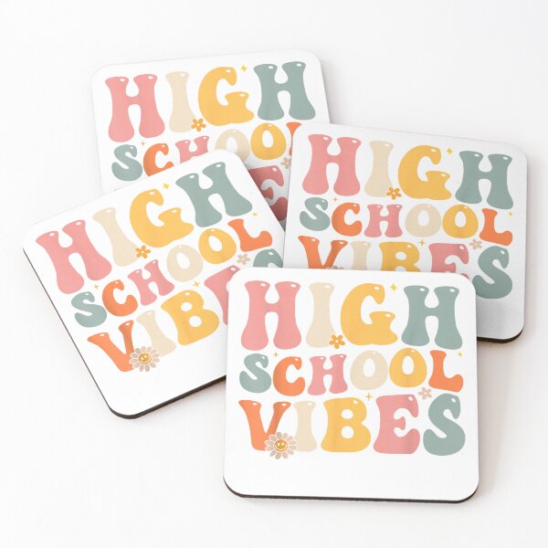 Item preview, High School Vibes High School Team Retro 1st Day of School T-Shirt designed and sold by gidget-gadget.