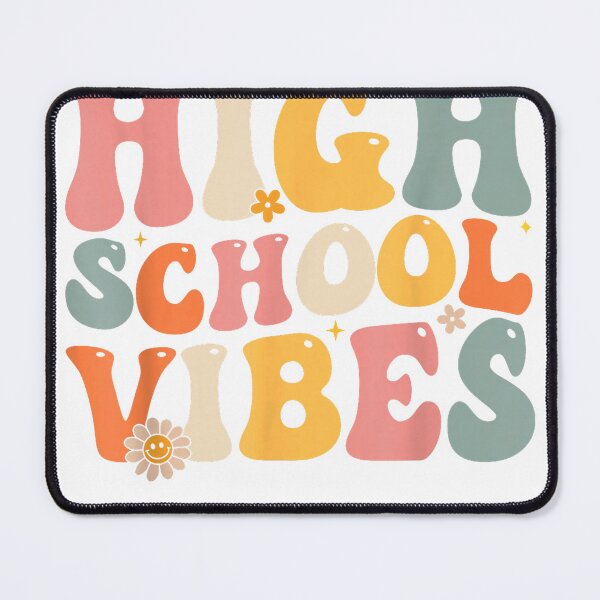 Item preview, High School Vibes High School Team Retro 1st Day of School T-Shirt designed and sold by gidget-gadget.