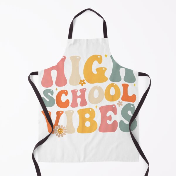 Item preview, High School Vibes High School Team Retro 1st Day of School T-Shirt designed and sold by gidget-gadget.
