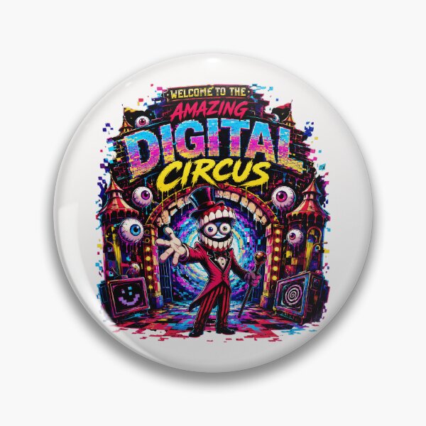 Item preview, Welcome To The Amazing Digital Circus Animation Fan designed and sold by SeraXYZ.