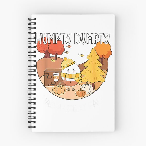 Item preview, Humpty Dumpty Had A Great Fall Shirt Aesthetic Pumpkin Spice T-Shirt designed and sold by kevincuellar.