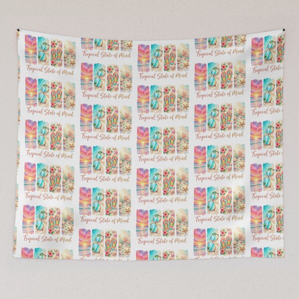 Item preview, Tropical state of mind designed and sold by Tiny-Love ⭐⭐⭐⭐⭐.