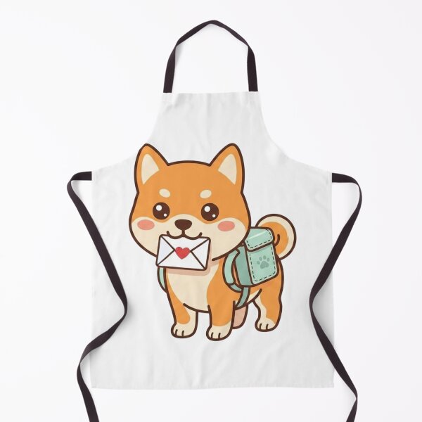 Item preview, Cute Shiba Inu Mailman Puppy designed and sold by BileyStudios.