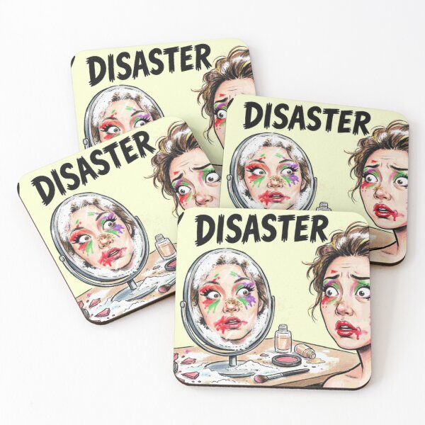 Item preview, DIY Disaster - Makeup Fail Funny Cartoon designed and sold by Petringo.