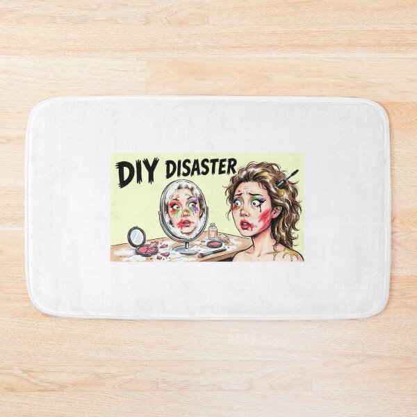 Item preview, DIY Disaster - Makeup Fail Funny Cartoon designed and sold by Petringo.