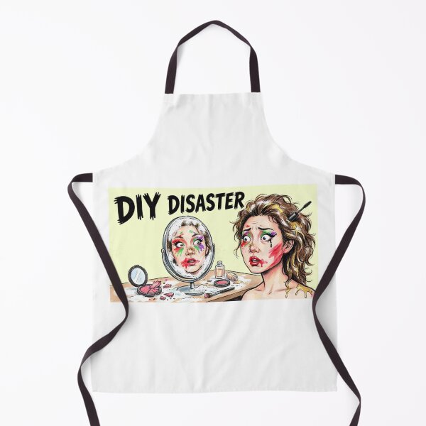 Item preview, DIY Disaster - Makeup Fail Funny Cartoon designed and sold by Petringo.