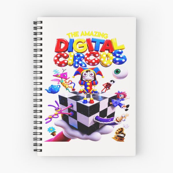 Item preview, The Amazing Digital Circus Pomni Characters Web Series designed and sold by SeraXYZ.