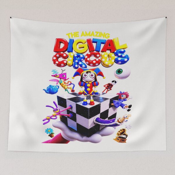 Item preview, The Amazing Digital Circus Pomni Characters Web Series designed and sold by SeraXYZ.