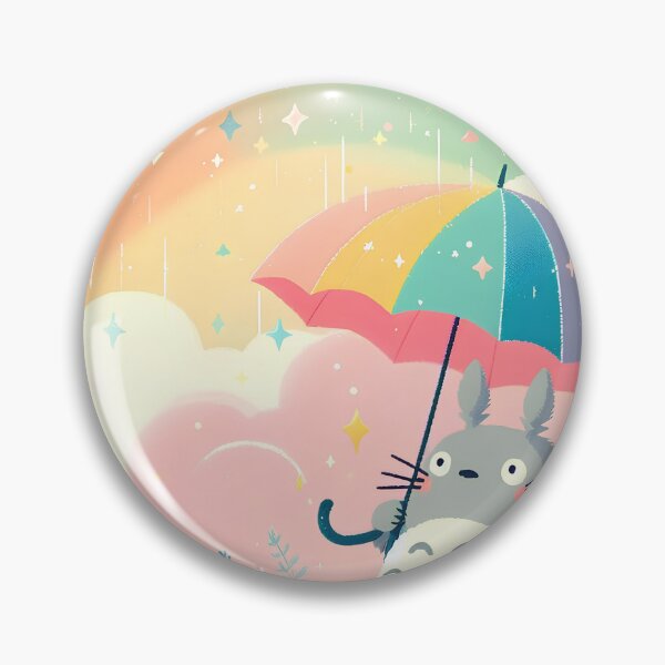 Item preview, Cute kawaii art [[totoross]] hide -%[ghiblis]%- aways dragon colorfull rainbow designed and sold by ITsyxuanart.