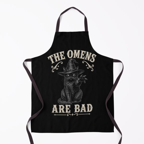 Item preview, Black Witch Cat – The Omens Are Bad | Black Witch Cat for Witchcore & Cat Lovers designed and sold by Lichtisign.