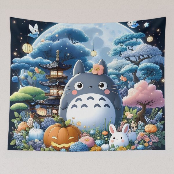 Item preview, Cute kawaii art  [[totoross]]  -%[ghiblis]%- night aways pumkind designed and sold by ITsyxuanart.