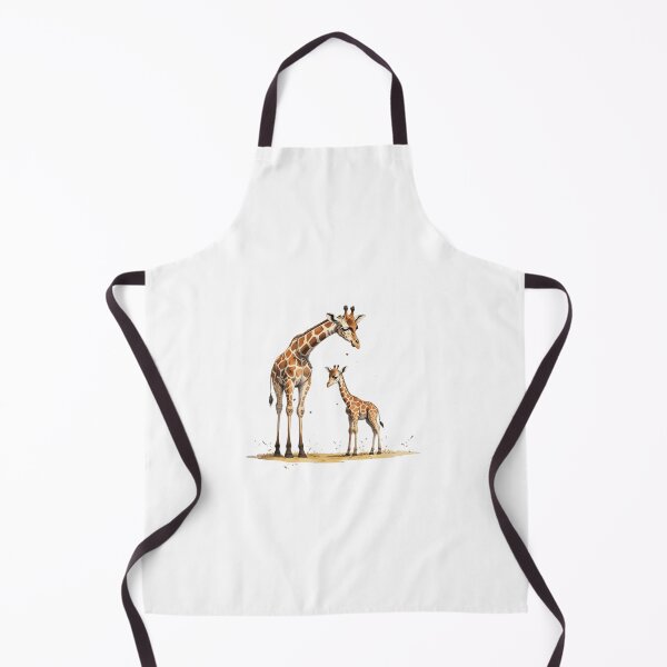 Item preview, Cute Papa Giraffe And Baby Watercolor Father's Day designed and sold by AQUILAKREO.