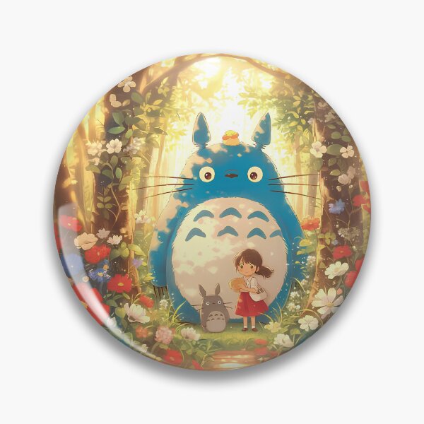 Item preview, Cute art girl [[totoros's]] play -%[ghiblis]%- on garden aways  designed and sold by ITsyxuanart.