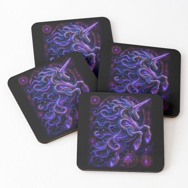 Item preview, ⚡ ELEMENTAL UNICORNS COLLECTION - ARCANE designed and sold by WheelieGdArt.