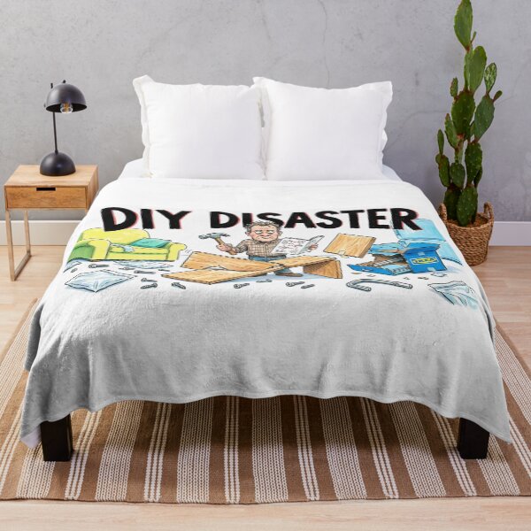 Item preview, DIY Disaster - Furniture Assembly Fail Funny Cartoon designed and sold by Petringo.