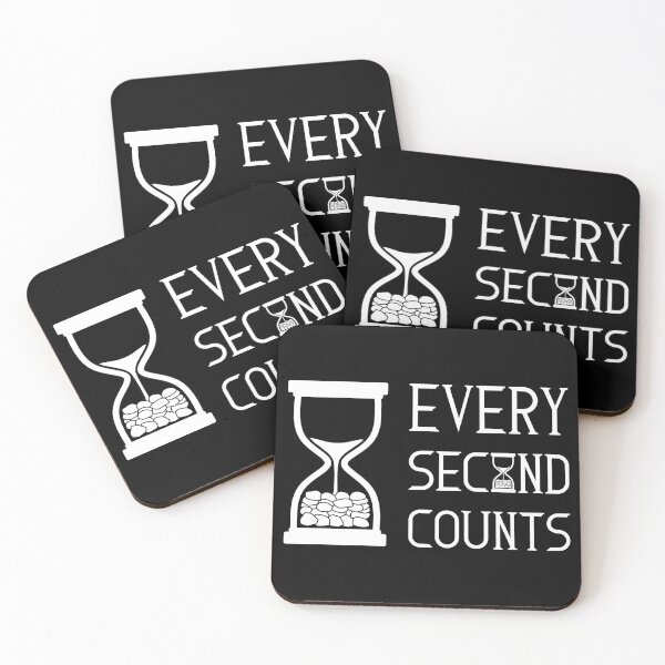 Item preview, Every Second Counts - Everyone Has The Same 24 Hours Those Who Make It Count Win - Office & Entrepreneur Motivation designed and sold by XIOMOS.