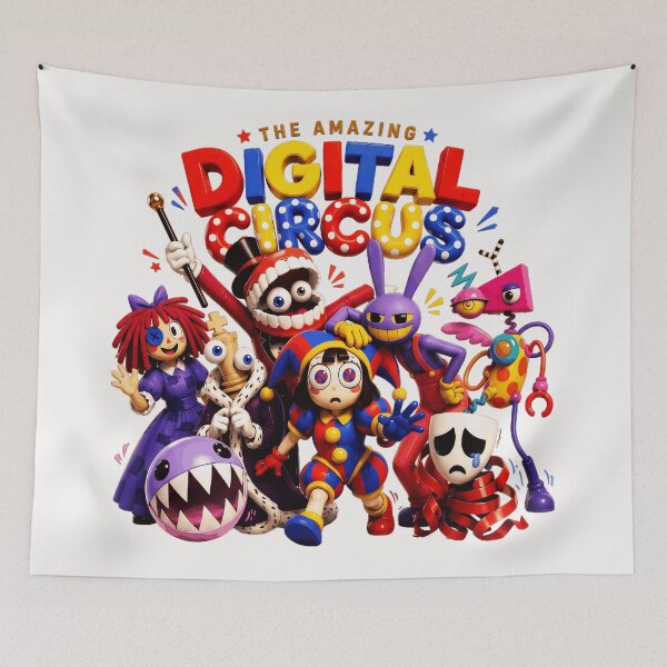 Item preview, The Amazing Digital Circus Characters Web Series designed and sold by SeraXYZ.