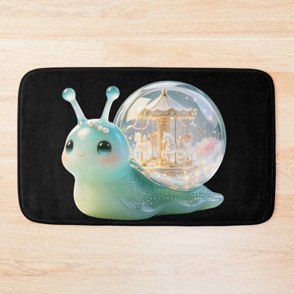 Item preview, Emerald Snail - Magical Carousel Dream & Golden Starlight designed and sold by ABYSSLAB.