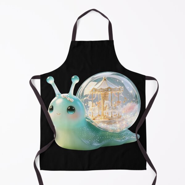 Item preview, Emerald Snail - Magical Carousel Dream & Golden Starlight designed and sold by ABYSSLAB.