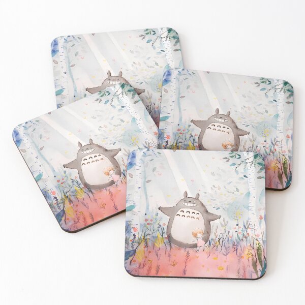 Item preview, Cute kawaii big smile monsters %[[totoros]]%-%[ghiblis]%- aways on forest designed and sold by ITsyxuanart.