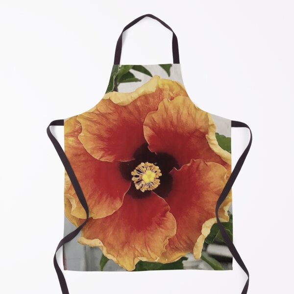 Item preview, Tropical Orange Hibiscus  designed and sold by Fayes4Art.