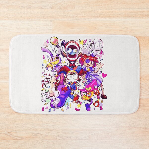 Item preview, The Amazing Digital Circus Characters Fan Design designed and sold by SeraXYZ.