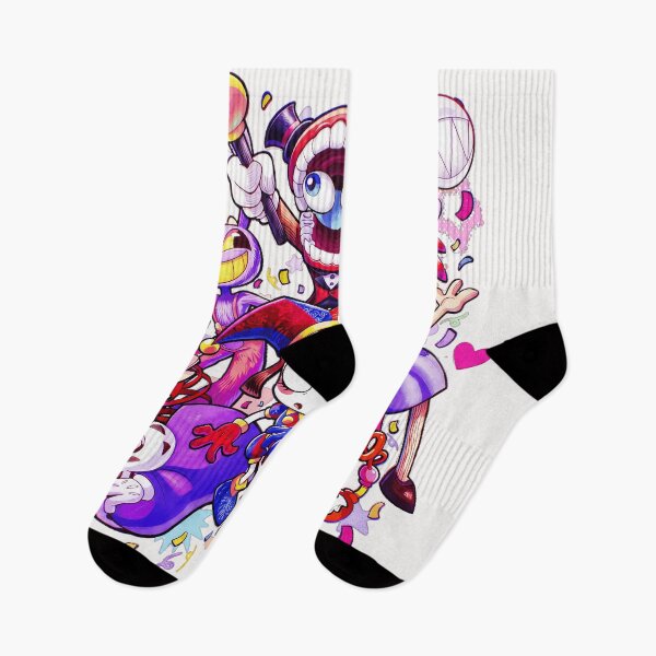 Item preview, The Amazing Digital Circus Characters Fan Design designed and sold by SeraXYZ.